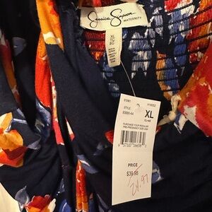 NWT. Floral maternity Jessica Simpson dress.